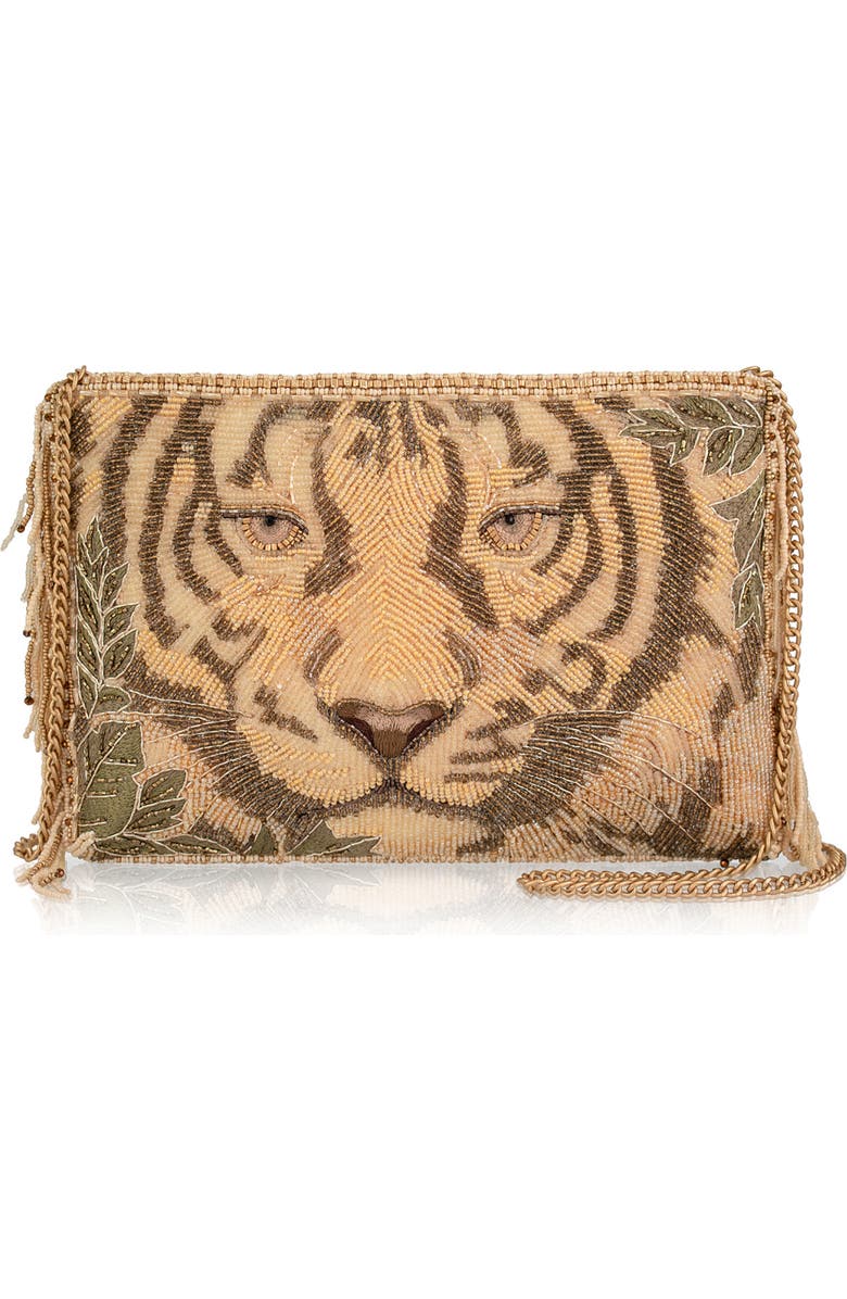 Mary Frances Accessories Savage Crossbody Handbag, Main, color, Beige