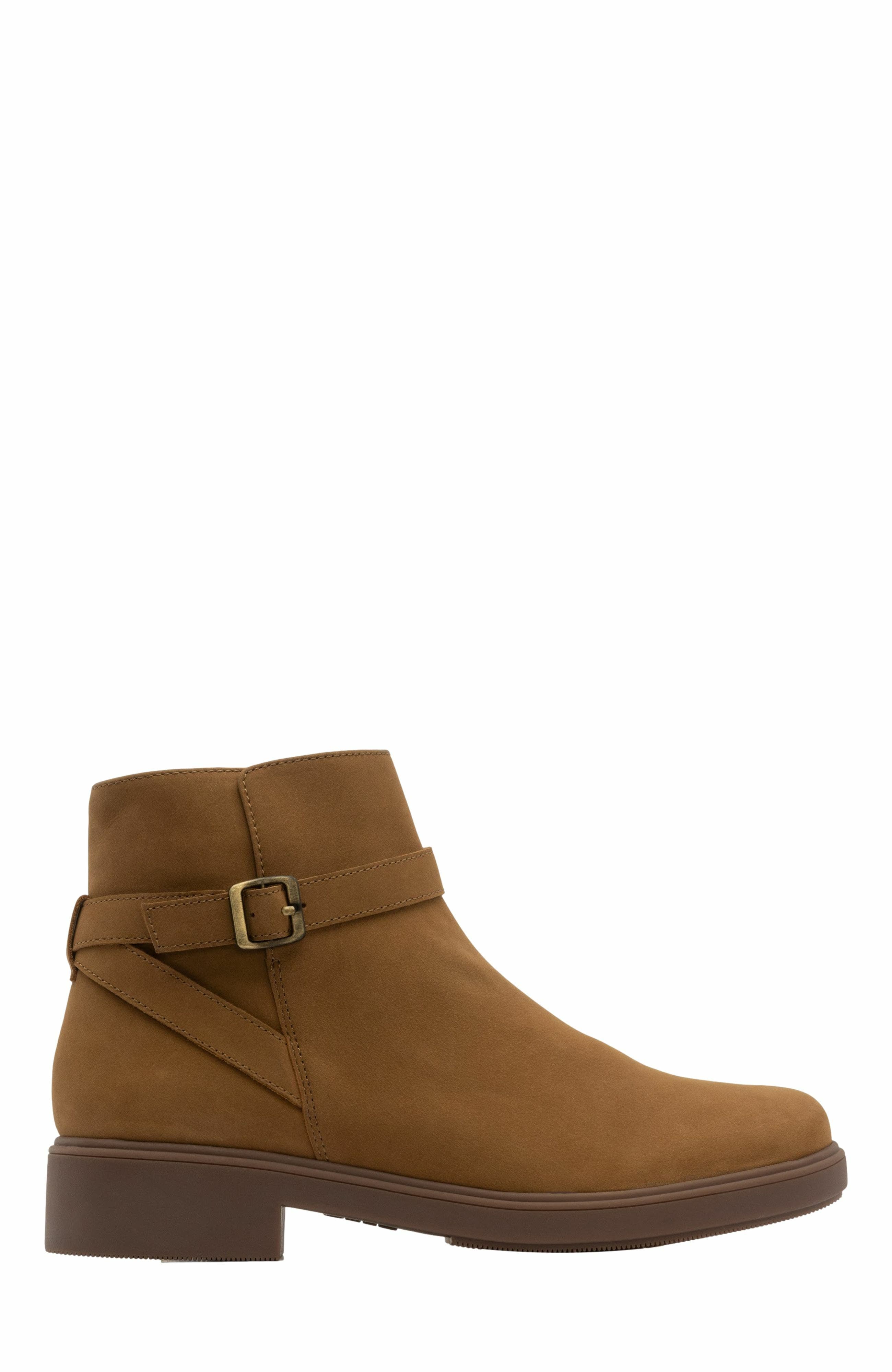Compass Buckle Boot, Alternate, color, Tan Nubuck - Regular