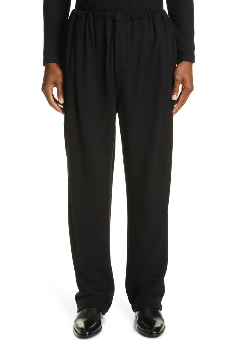 Relaxed Pants, Main, color, BLACK