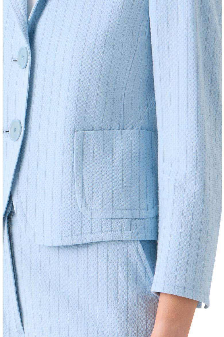 Stripe Cotton Stretch Seersucker Jacket, Alternate, color, SKY-DARK BLUE
