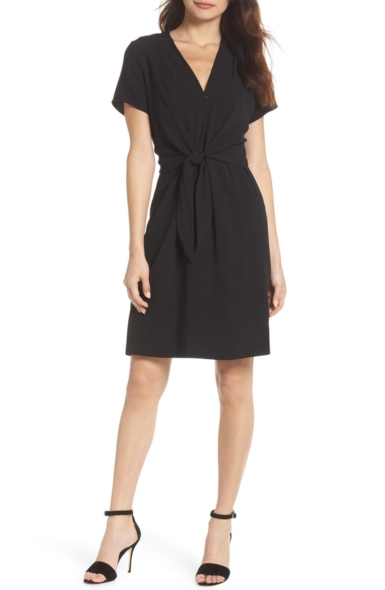 Felicity & Coco Tie Front Sheath Dress, Main, color,