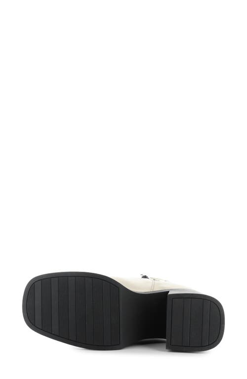 Bos. & Co. Veil Waterproof Platform Bootie In Neutral