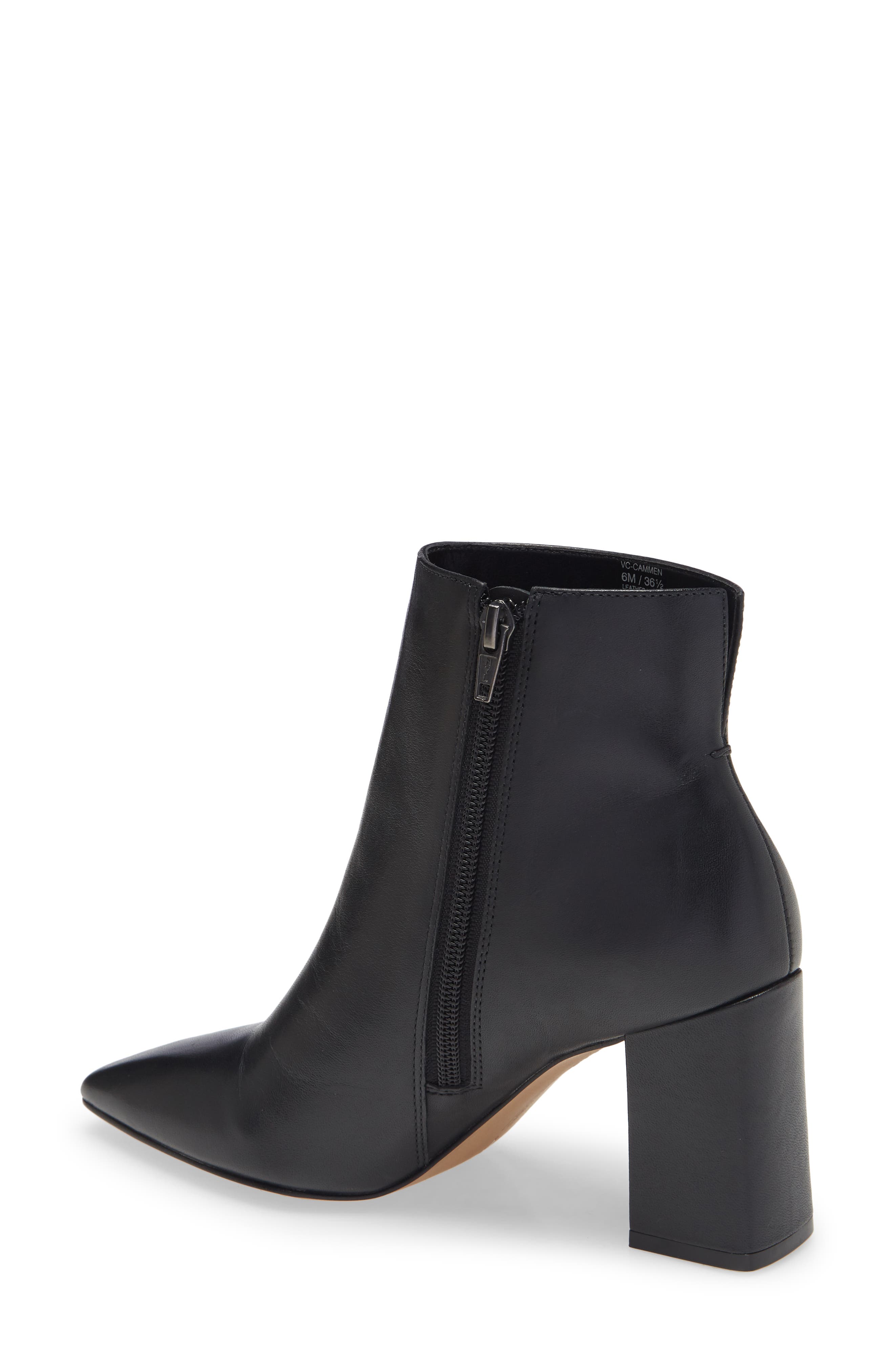Vince Camuto Cammen Pointed Toe Bootie, Alternate, color, 