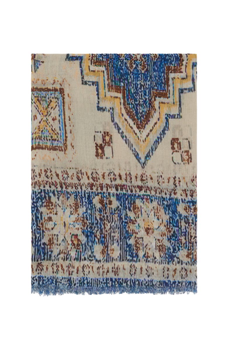 GERARD DAREL Darina Printed Scarf, Main, color, Sand