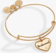 Alex and Ani Bridesmaid Heart Bangle