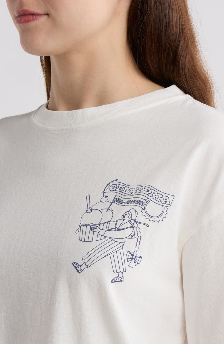 Damson Madder Gelati Organic Cotton Graphic T-Shirt, Alternate, color, 