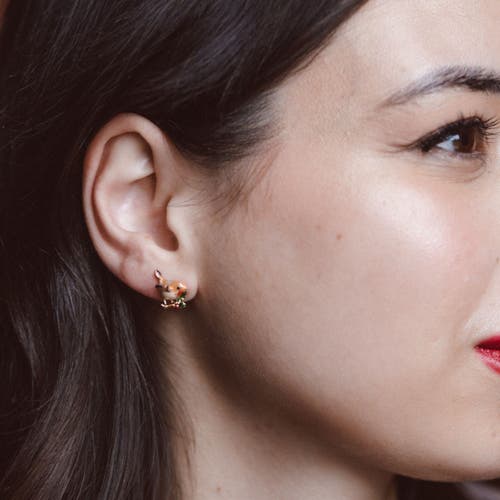 Bill Skinner Studio Robin Pendant & Earring Set In Multi