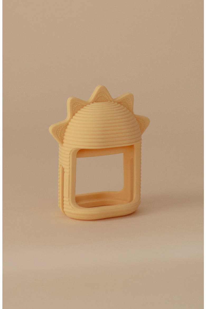 No-Drop Sun Teether Toy, Alternate, color, SUNSHINE