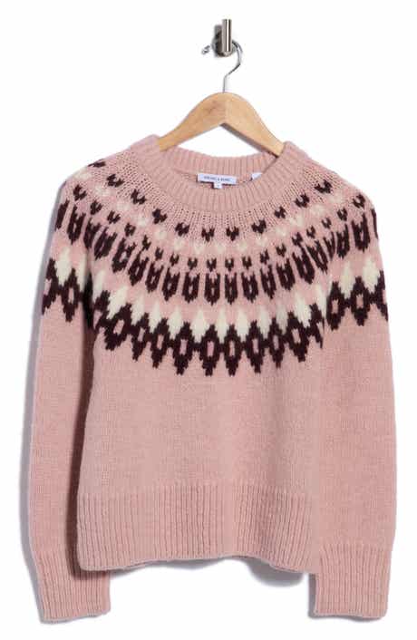 Anne Fair Isle Alpaca Blend Sweater