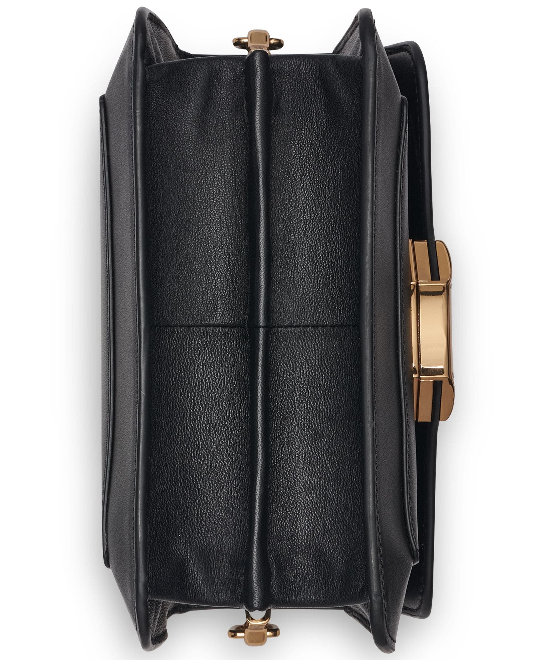 KARL LAGERFELD PARIS Madelyn Crossbody, Alternate, color, Black/Gold