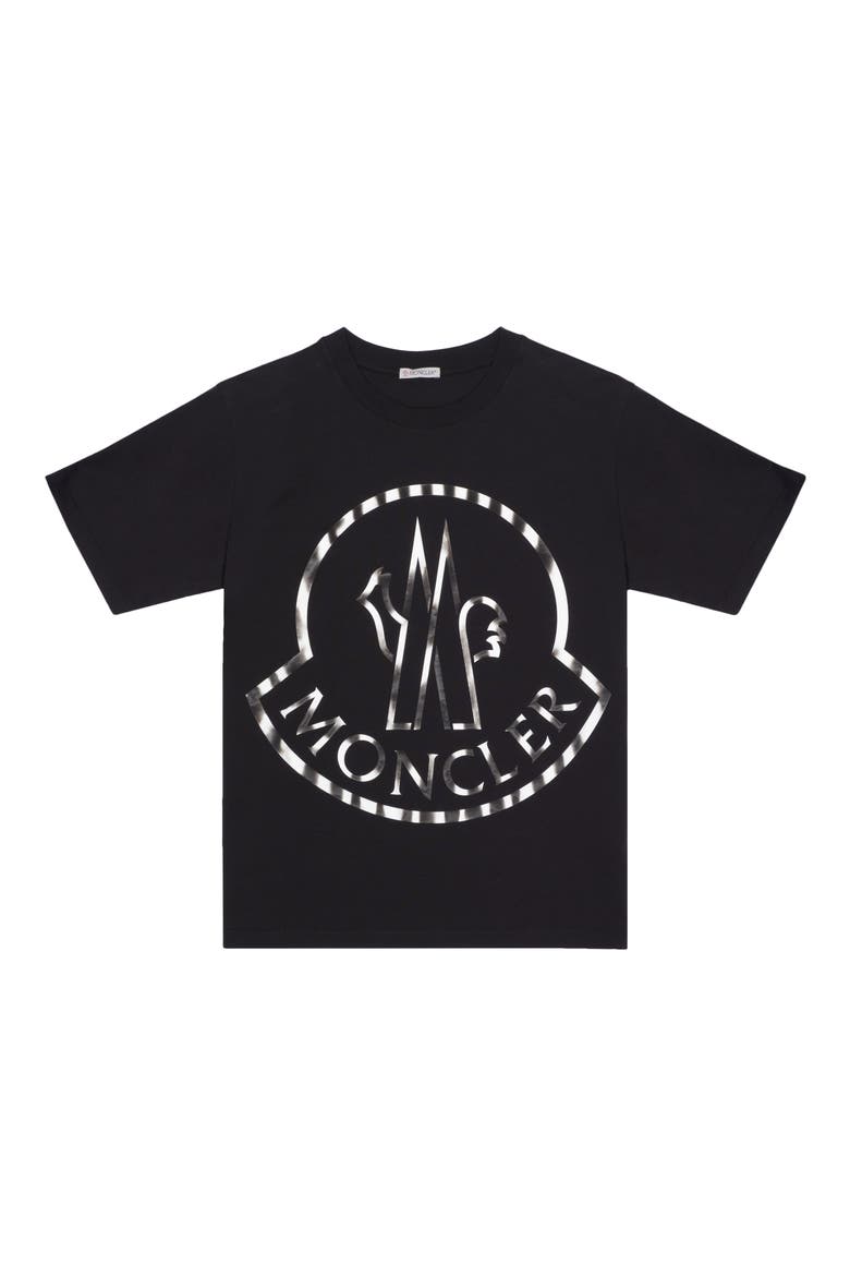 Oversize Logo Graphic Tee, Alternate, color, BLACK