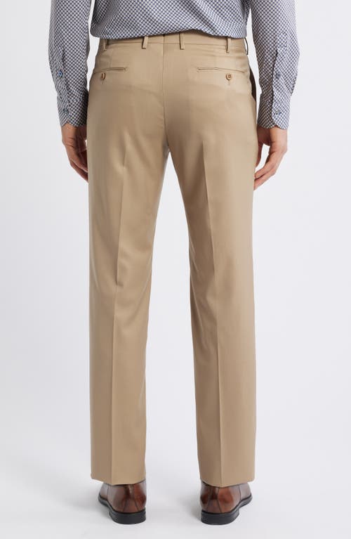 Zanella Parker Platinum Super 130's Gabardine Dress Pants