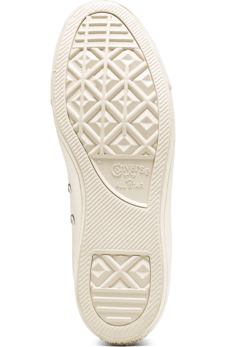 Converse Chuck Taylor<sup>®</sup> All Star<sup>®</sup> Water Repellent Leather High Top Sneaker, Alternate, color, Light Dune/ Black/ Light Dune