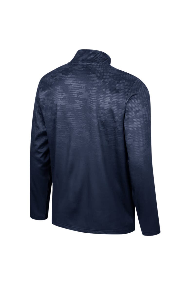 Men's Colosseum  Navy Penn State Nittany Lions The Machine Half-Zip Jacket, Alternate, color, Navy