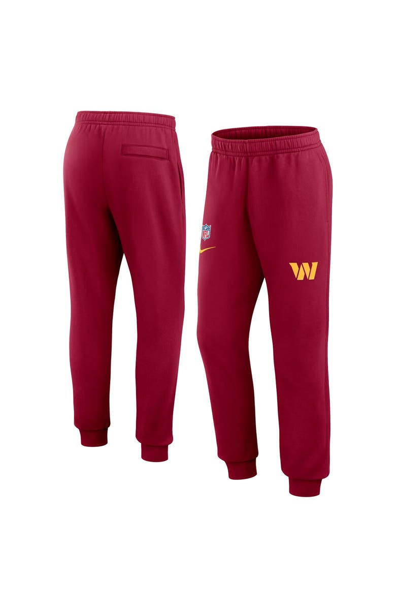 Nike Men's Nike Burgundy Washington Commanders 2023 Sideline Club Jogger Pants, Main, color, 