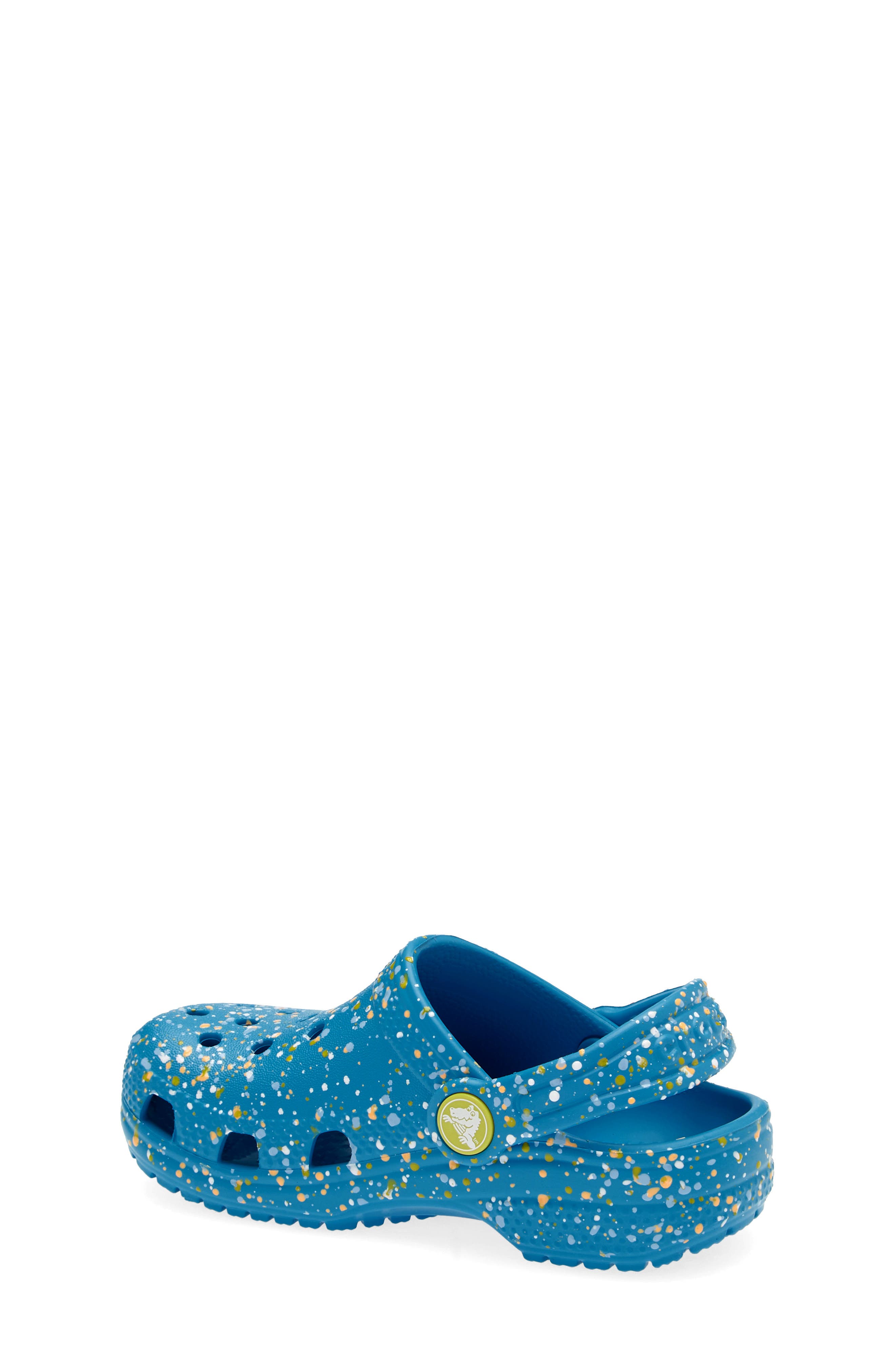 CROCS Kids' Classic Paint Splatter Clog, Alternate, color, Marina/Multi