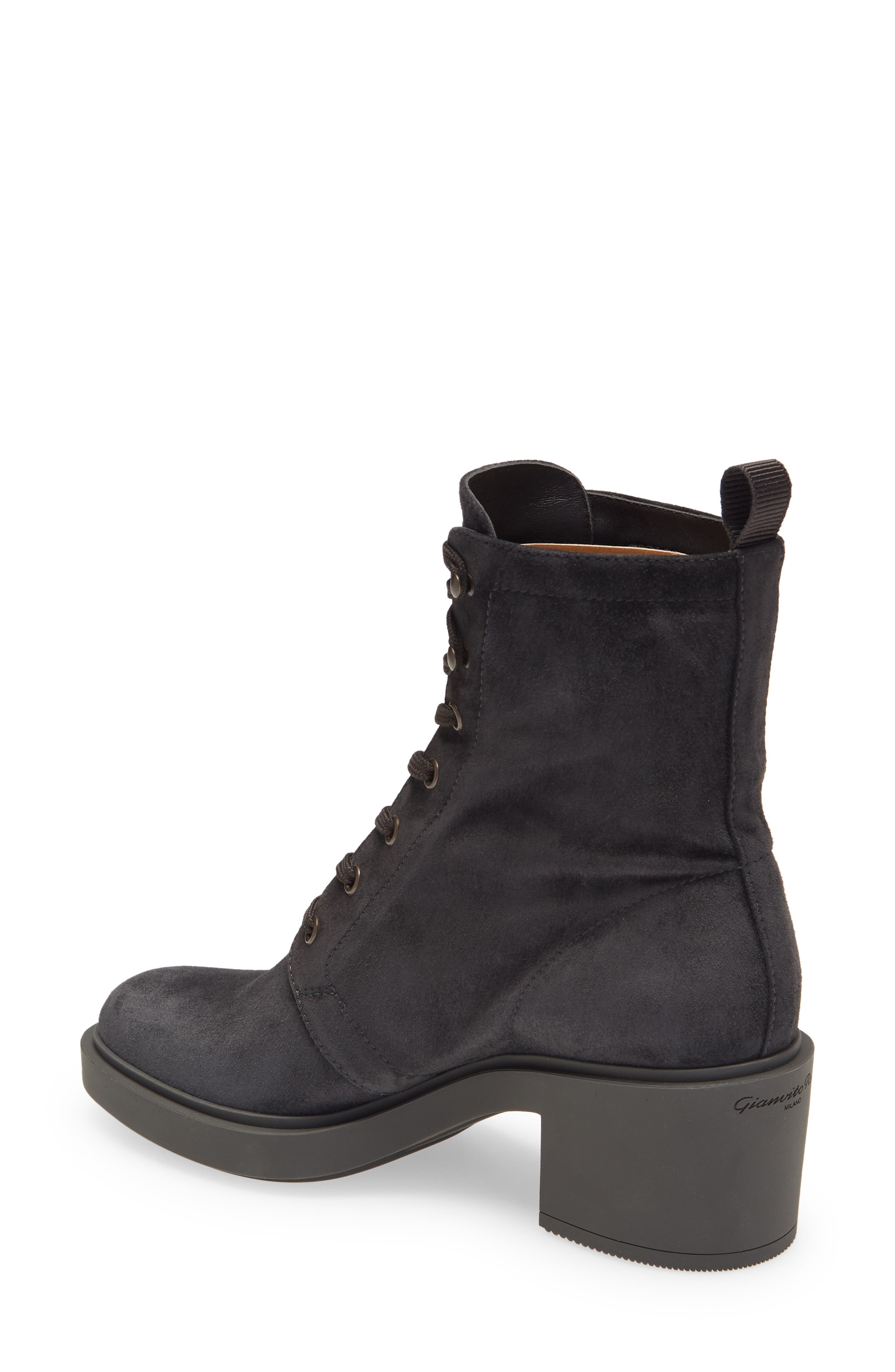 Gianvito Rossi Combat Boot, Alternate, color, 
