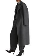 Reiss Marlowe Wool Blend Belted Coat