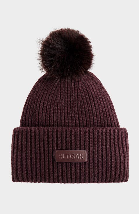 Dara Knit Pom Pom Hat
