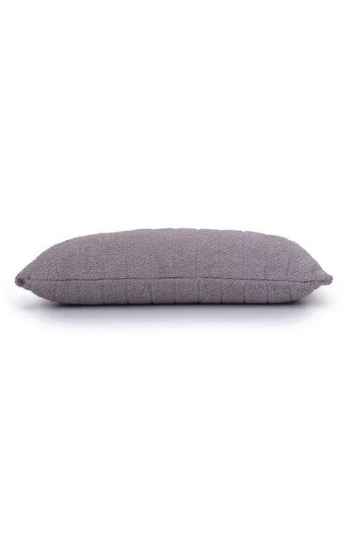 Barefoot Dreams Cozychic® Textured Stripe Pillow In Purple