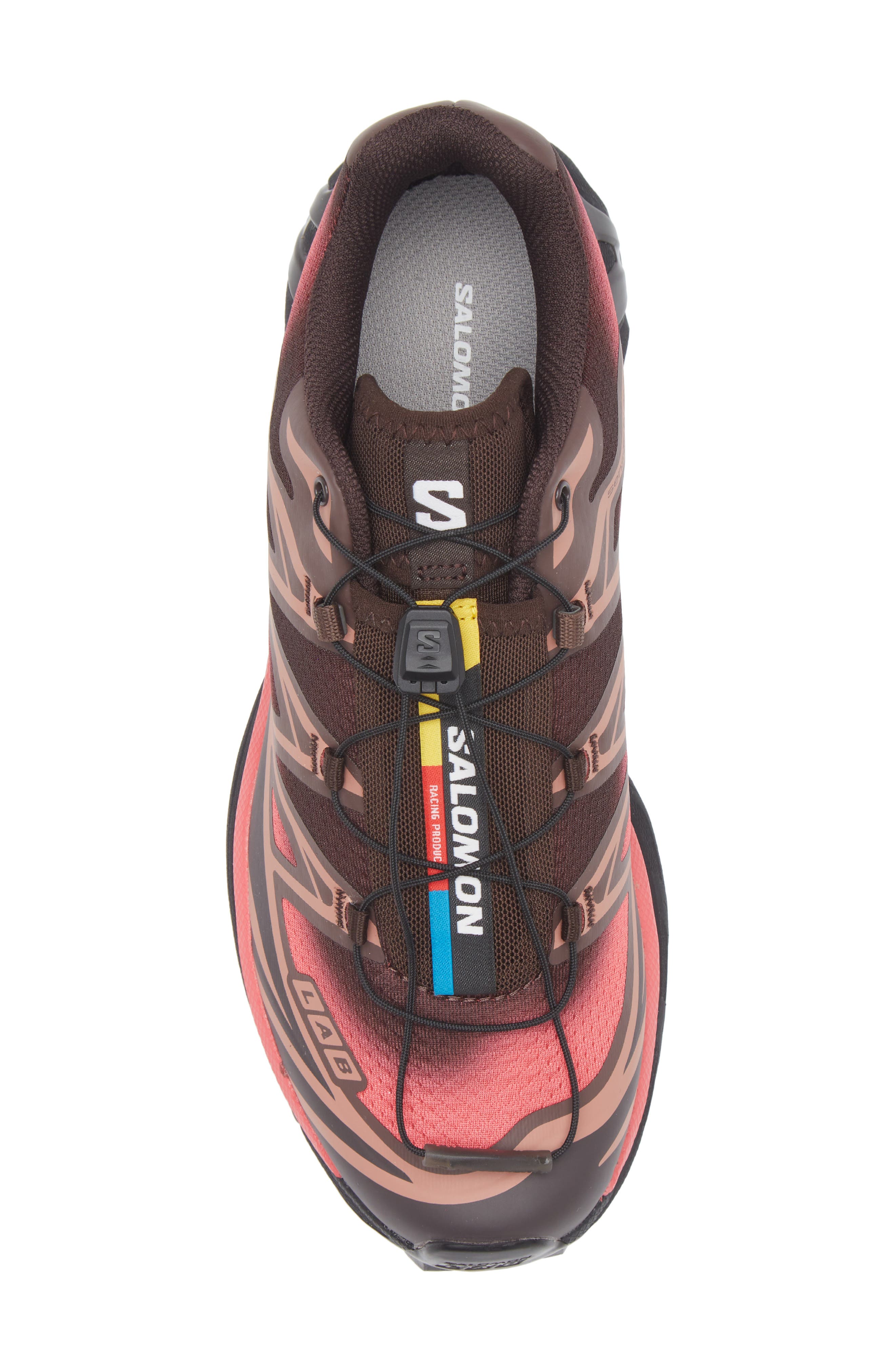 Salomon XT-6 Skyline Trail Running Shoe, Alternate, color, Black Coffee/ Roast