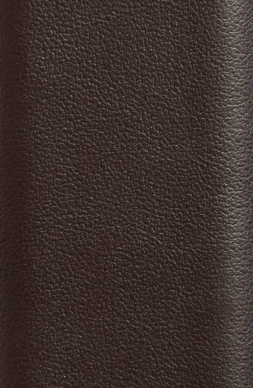 Nordstrom Marco Burnished Leather Belt In Black