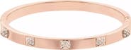 Mazin Jewels Pave Pyramid Bangle