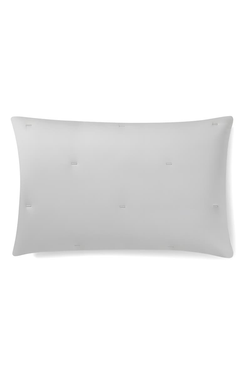 Sunday Citizen Silky Stitch Set of 2 Pillow Shams, Main, color, Pearl Gray