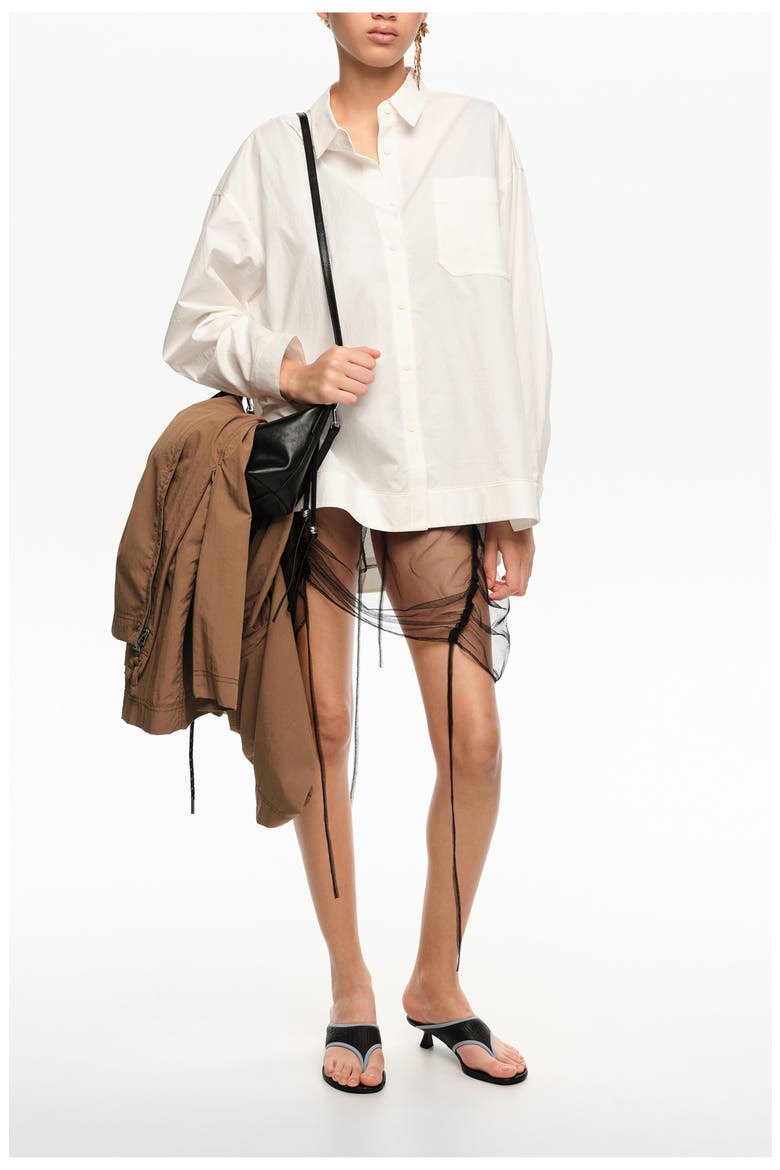 Cotton Shirt, Alternate, color, IVORY