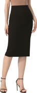 Kimi & Kai Women's Exposed Back Zip Pencil Skirt