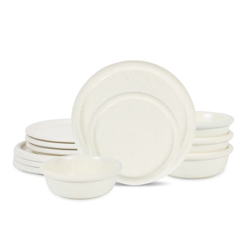 Capri Stoneware 12-Piece Dinnerware Set