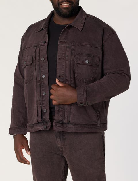 Big & Tall Overdyed Trucker Jacket V2