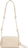 Bottega Veneta Mini Concert Intrecciato Leather Crossbody Bag
