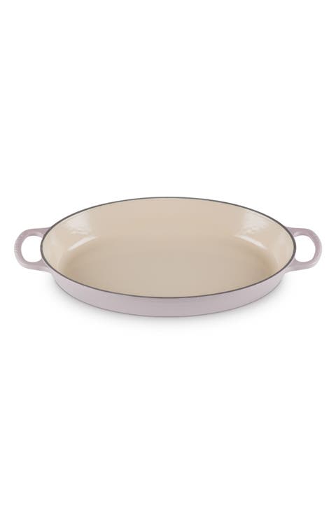 Signature 3 Quart Enameled Cast Iron Oval Baker