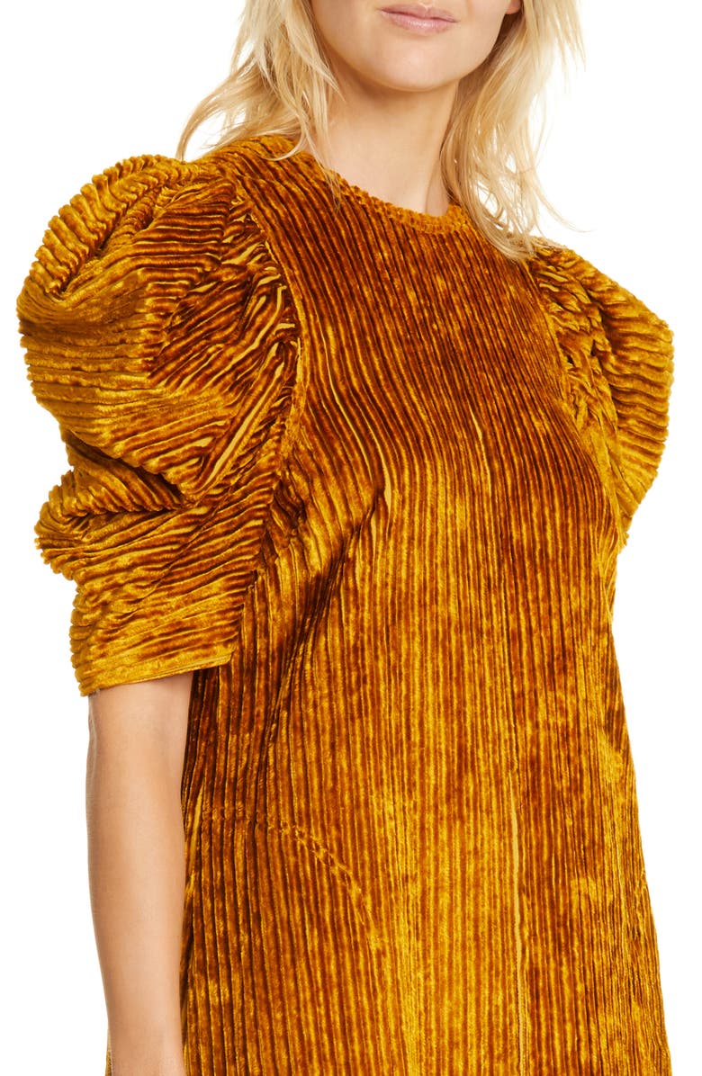 Ulla Johnson Callahan Corduroy Shift Minidress, Alternate, color,