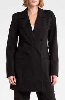 Ponte Double Breasted Blazer Minidress
