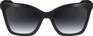Longchamp Le Pliage 54mm Gradient Cat Eye Sunglasses
