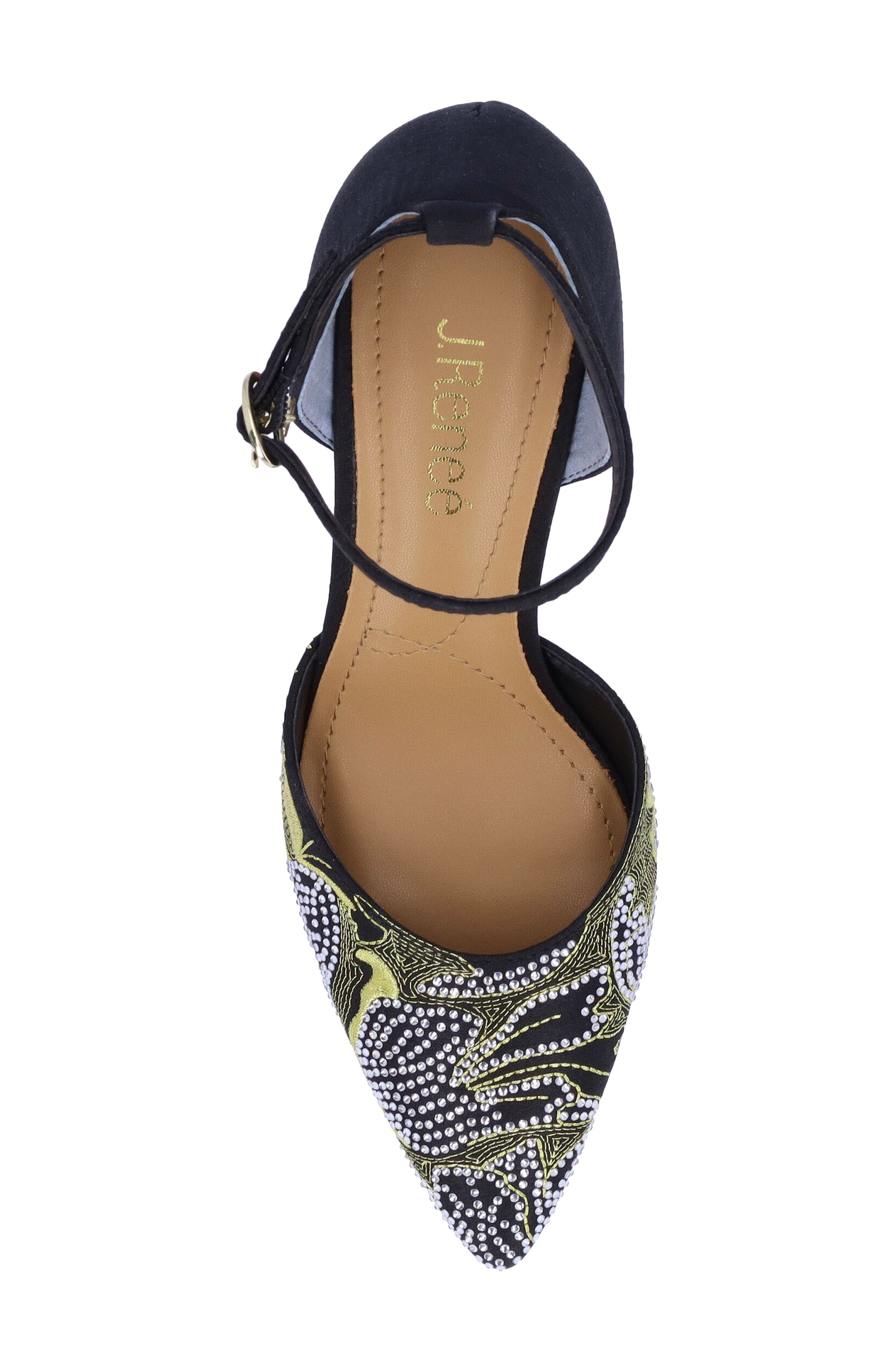 J. Reneé Payten Ankle Strap Pointed Toe Pump, Alternate, color, 