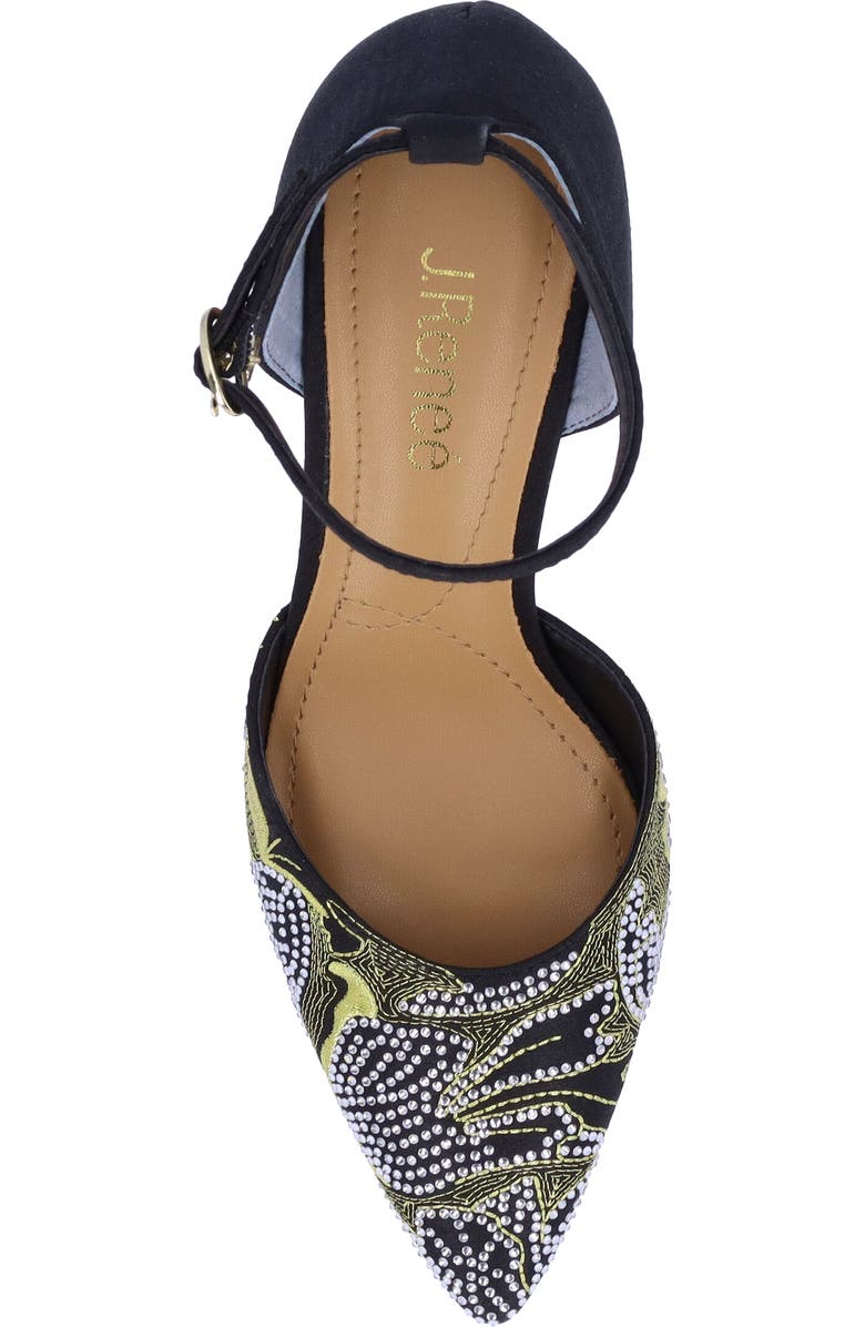 J. Reneé Payten Ankle Strap Pointed Toe Pump, Alternate, color,