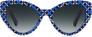 Kate Spade New York paisleigh 55mm gradient cat eye sunglasses