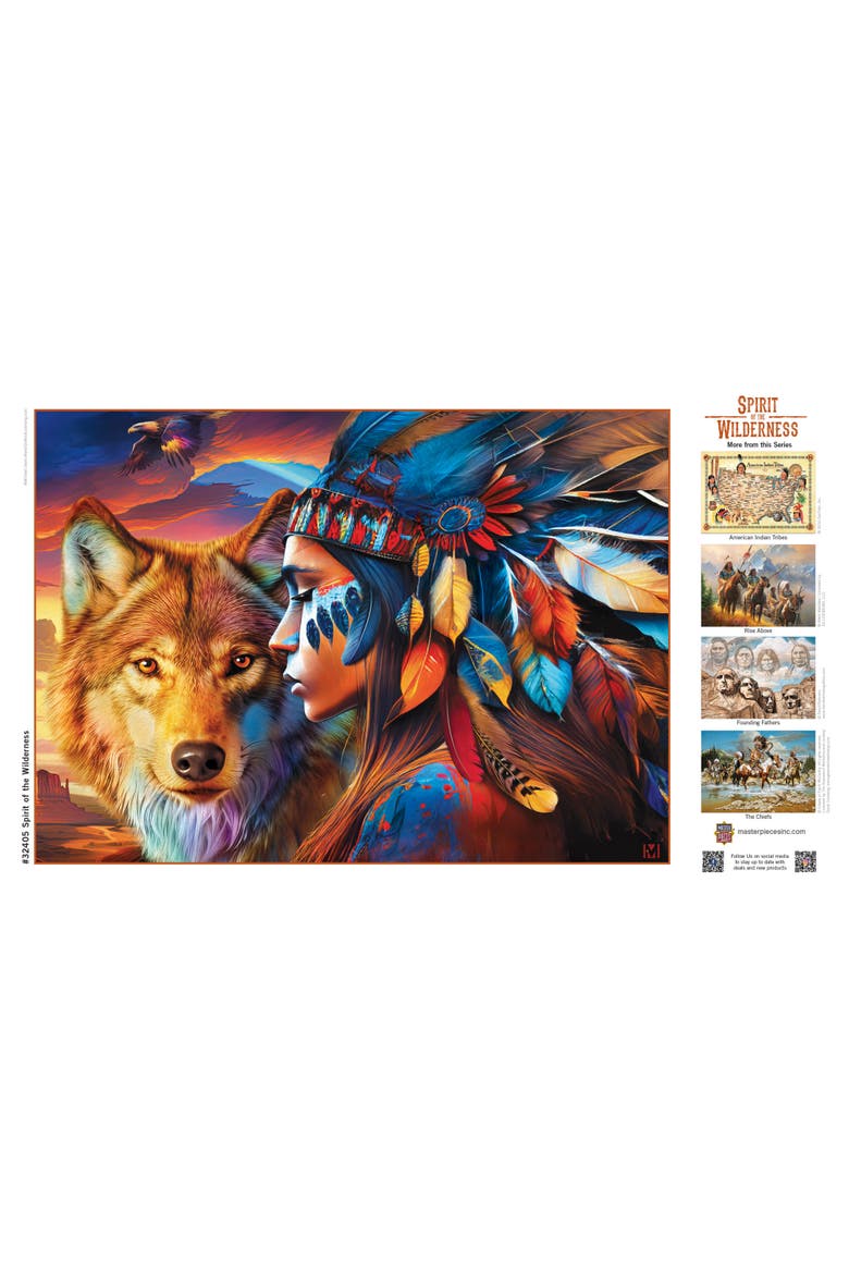 Spirit of the Wilderness 500pc Puzzle, Alternate, color, Multicolor