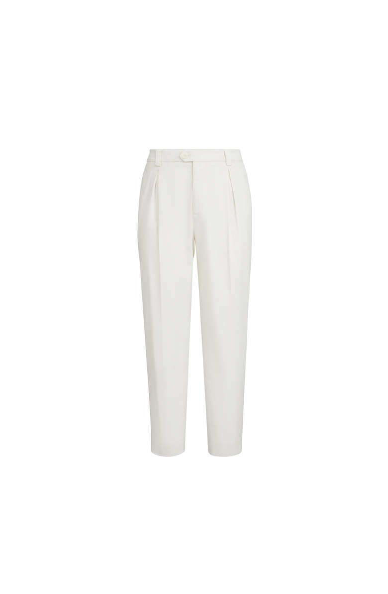 Brunello Cucinelli Trousers with tee holder, Alternate, color, White