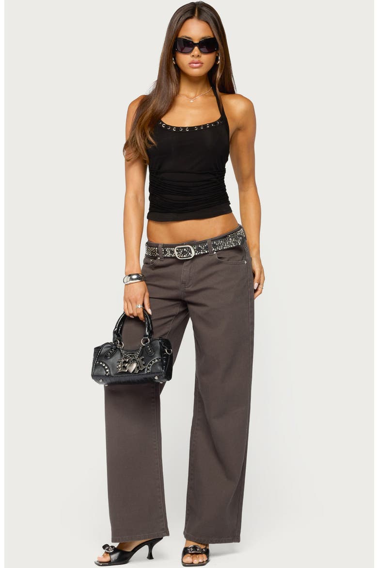 Daytime Low Rise Baggy Wide Leg Jeans, Alternate, color, GRAY