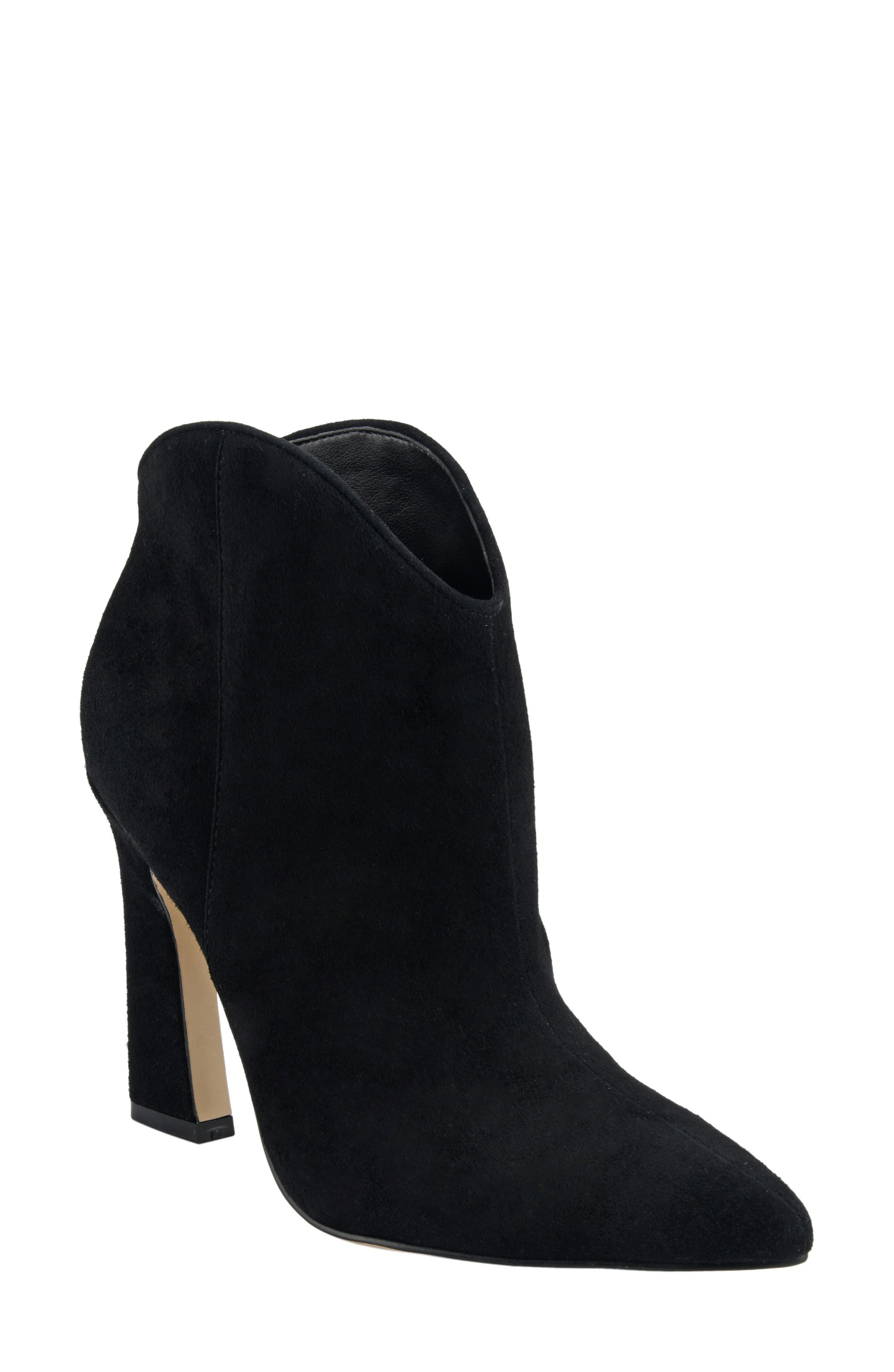 Marc Fisher LTD Masina Leather Bootie, Main, color, 