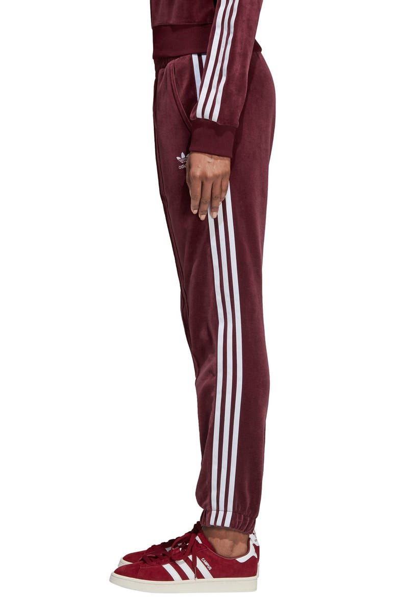 adidas Originals adidas Velour Track Pants, Alternate, color, 
