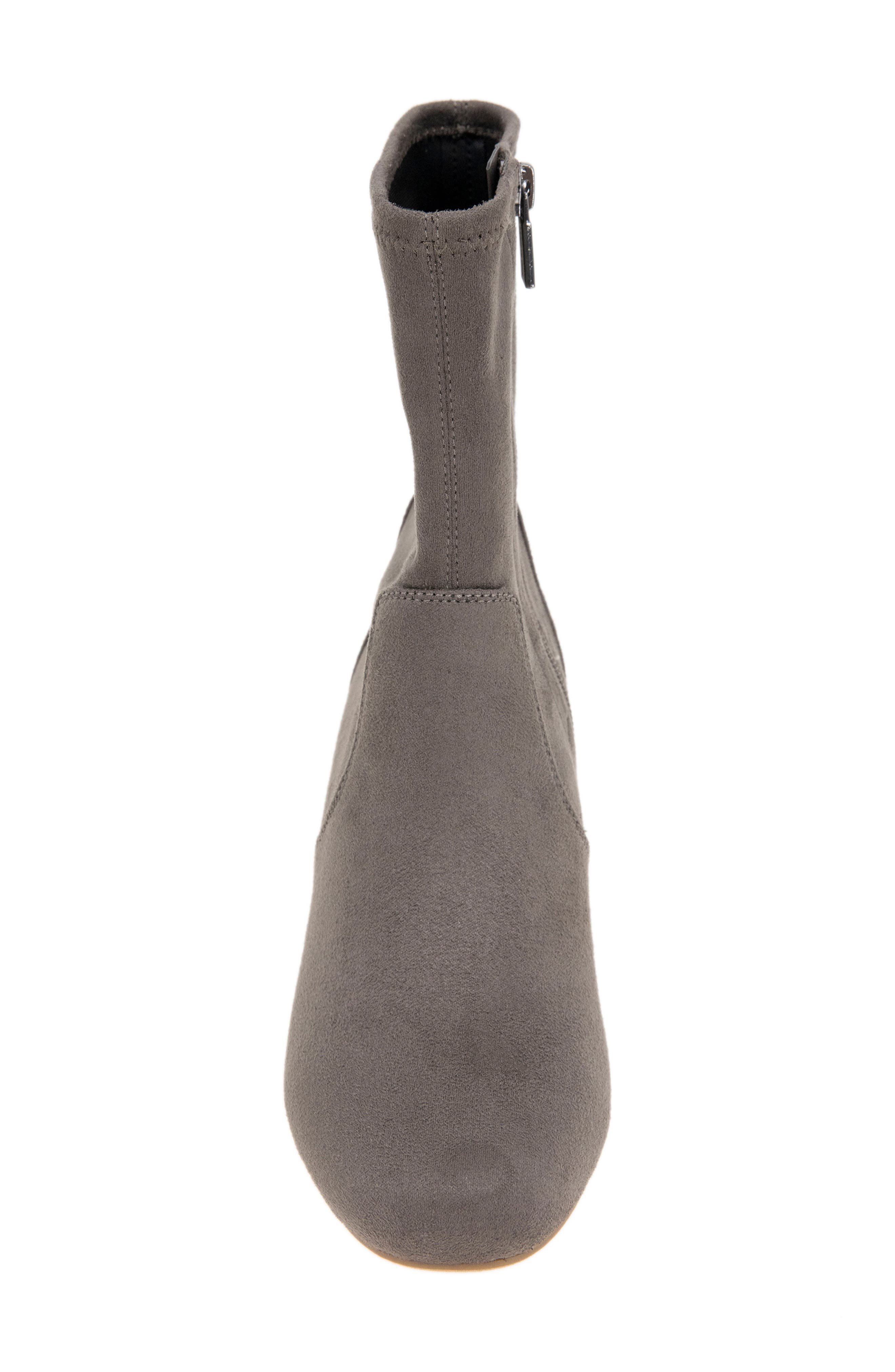 Raleigh Block Heel Bootie, Alternate, color, CONCRETE MICRO