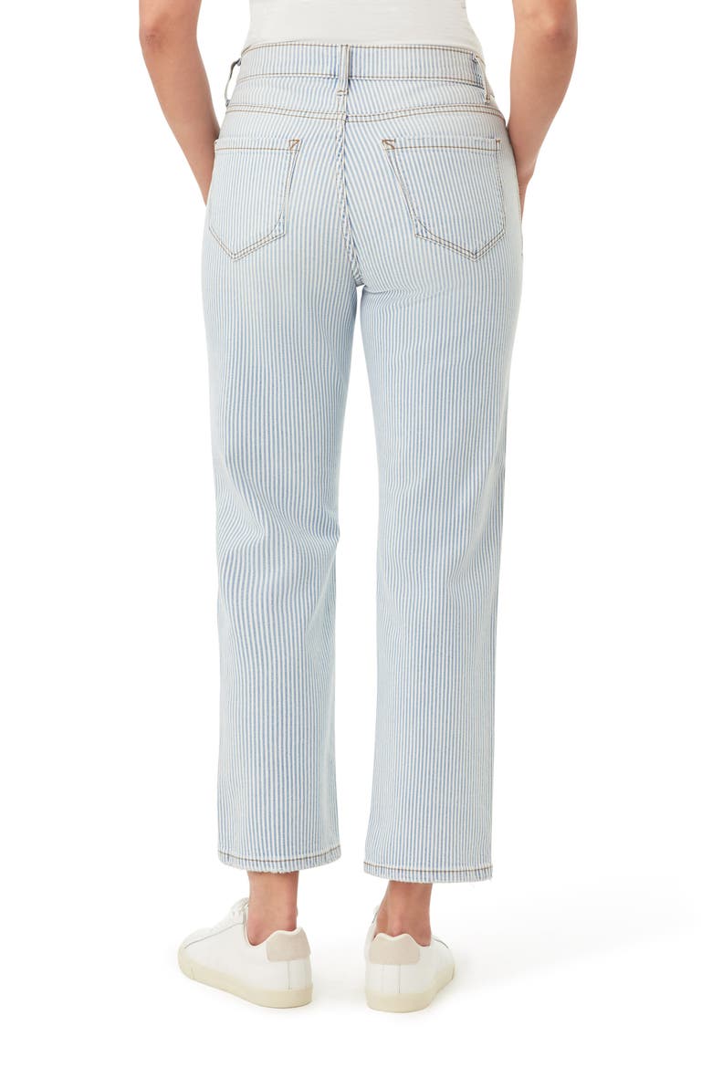 Straight Leg Jeans, Alternate, color, RAILROAD STRIPE LOGA