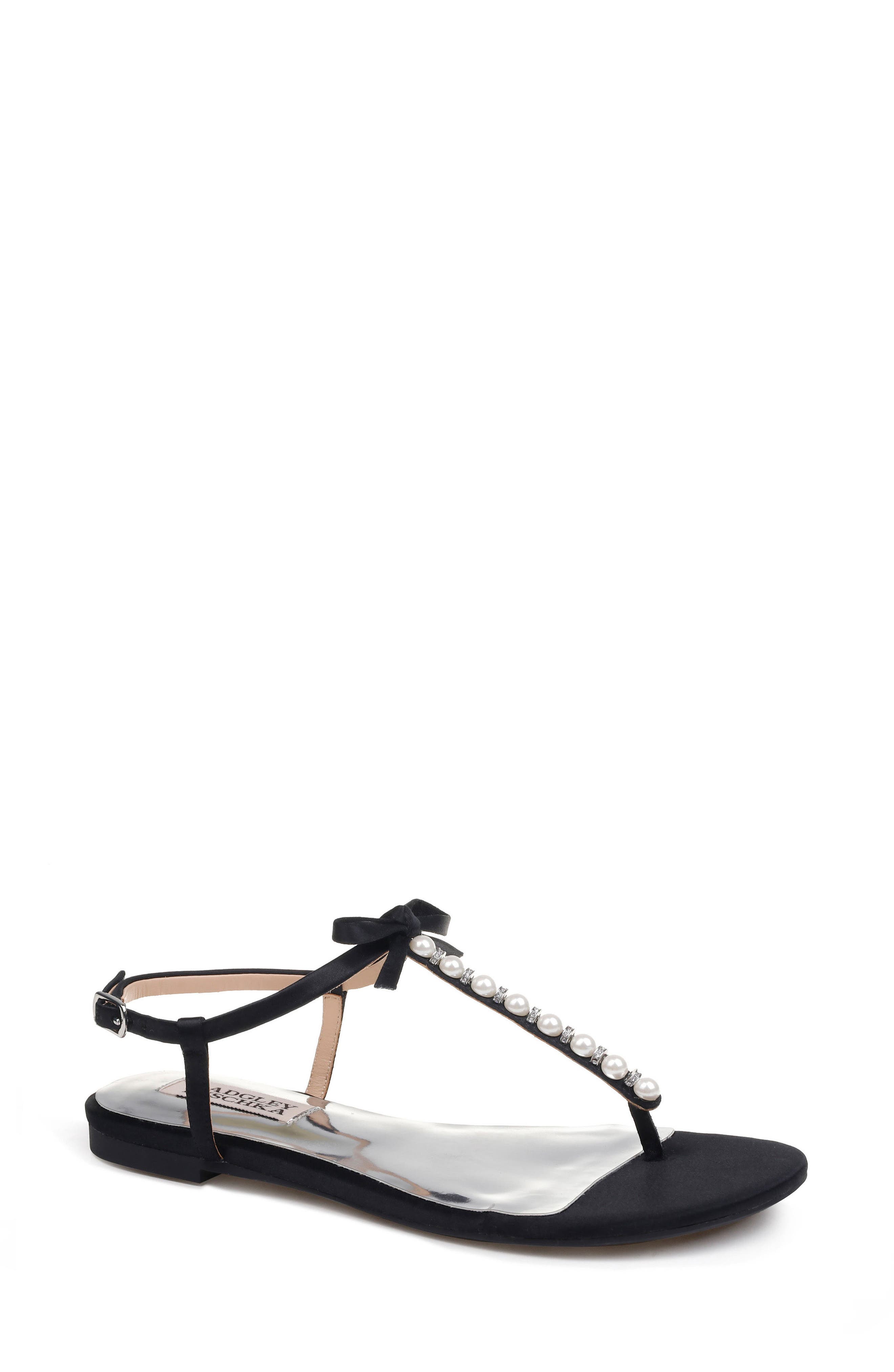 Badgley Mischka Collection Badgley Mischka Honey Embellished Sandal, Main, color, 