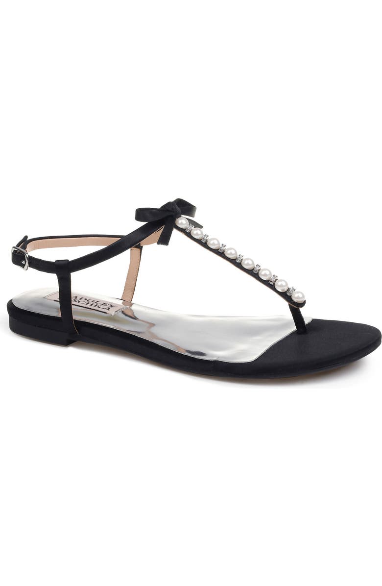 Badgley Mischka Collection Badgley Mischka Honey Embellished Sandal, Main, color,