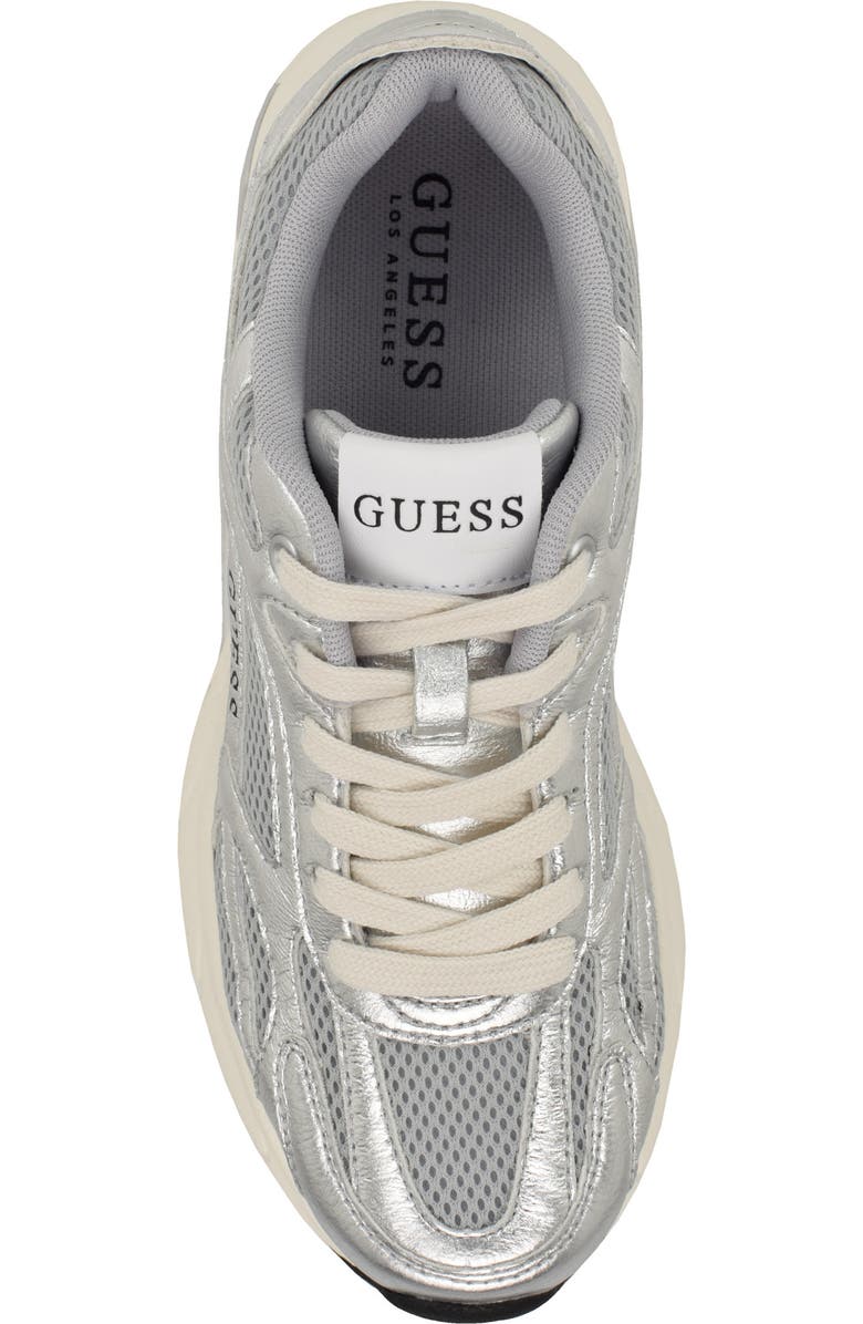 GUESS Lotty Metallic Athletic Sneaker, Alternate, color,